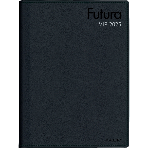 Ajasto Futura VIP 2023 pöytäkalenteri musta 210 x 297mm