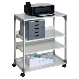 Computer Office Equipment Durable 3711 System Multi Trolley Grey