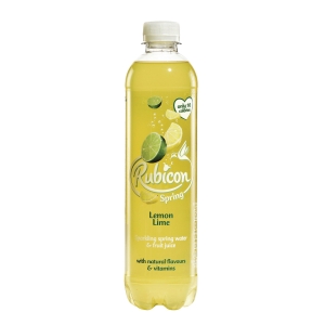 RUBICON SPRING LEMON & LIME 500ML - PACK OF 12